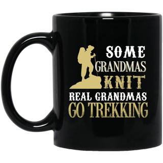 Nice Trekking Mugs - Some Grandmas Knit Real Grandmas, cool gift