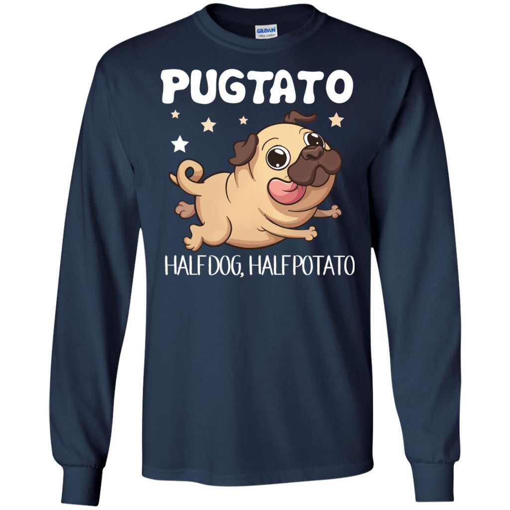 Funny Pugtato Pug Tshirt For Puppy Lover