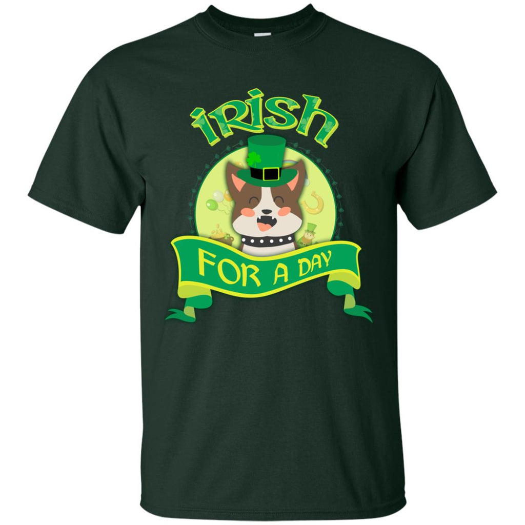 Funny Pitbull Tshirt Irish For A Day Pittie Dog St. Patrick's Day Gift