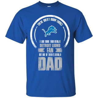 I Love More Than Being Detroit Lions Fan Tshirt For Lover