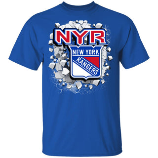 Amazing Earthquake Art New York Rangers T Shirt