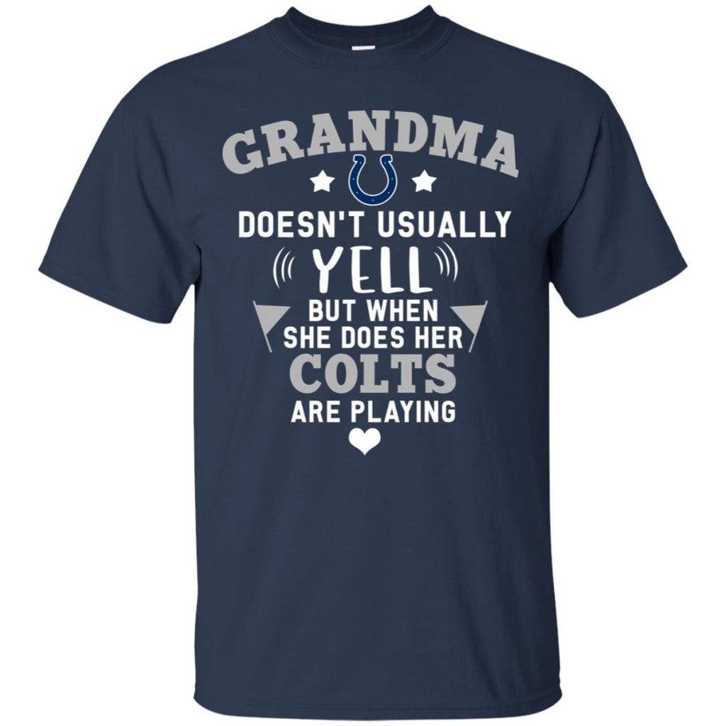 Cool But Different When She Does Her Indianapolis Colts Are Playing Tshirt