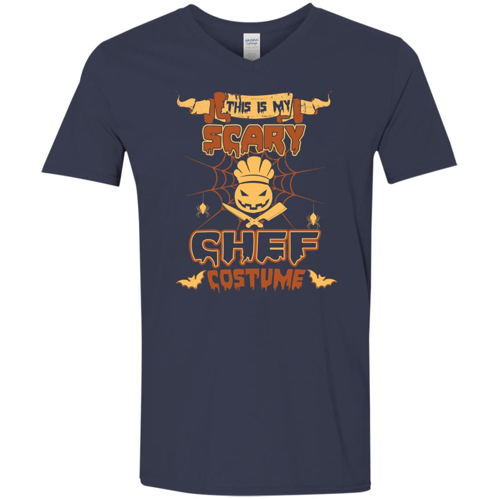 This Is My Scary Chef Costume Halloween Tee Shirt