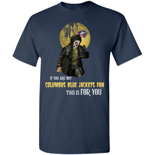 I Will Become A Special Person If You Are Not Columbus Blue Jackets Fan T Shirt