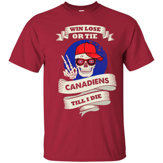 Cute Skull Say Hi Montreal Canadiens Tshirt For Fans
