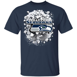 Amazing Earthquake Art Seattle Seahawks T Shirt