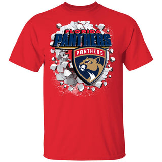 Amazing Earthquake Art Florida Panthers T Shirt