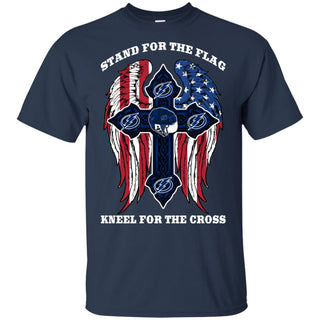 Stand For The Flag Kneel For The Cross Tampa Bay Lightning Tshirt