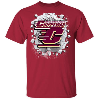 Amazing Earthquake Art Central Michigan Chippewas T Shirt