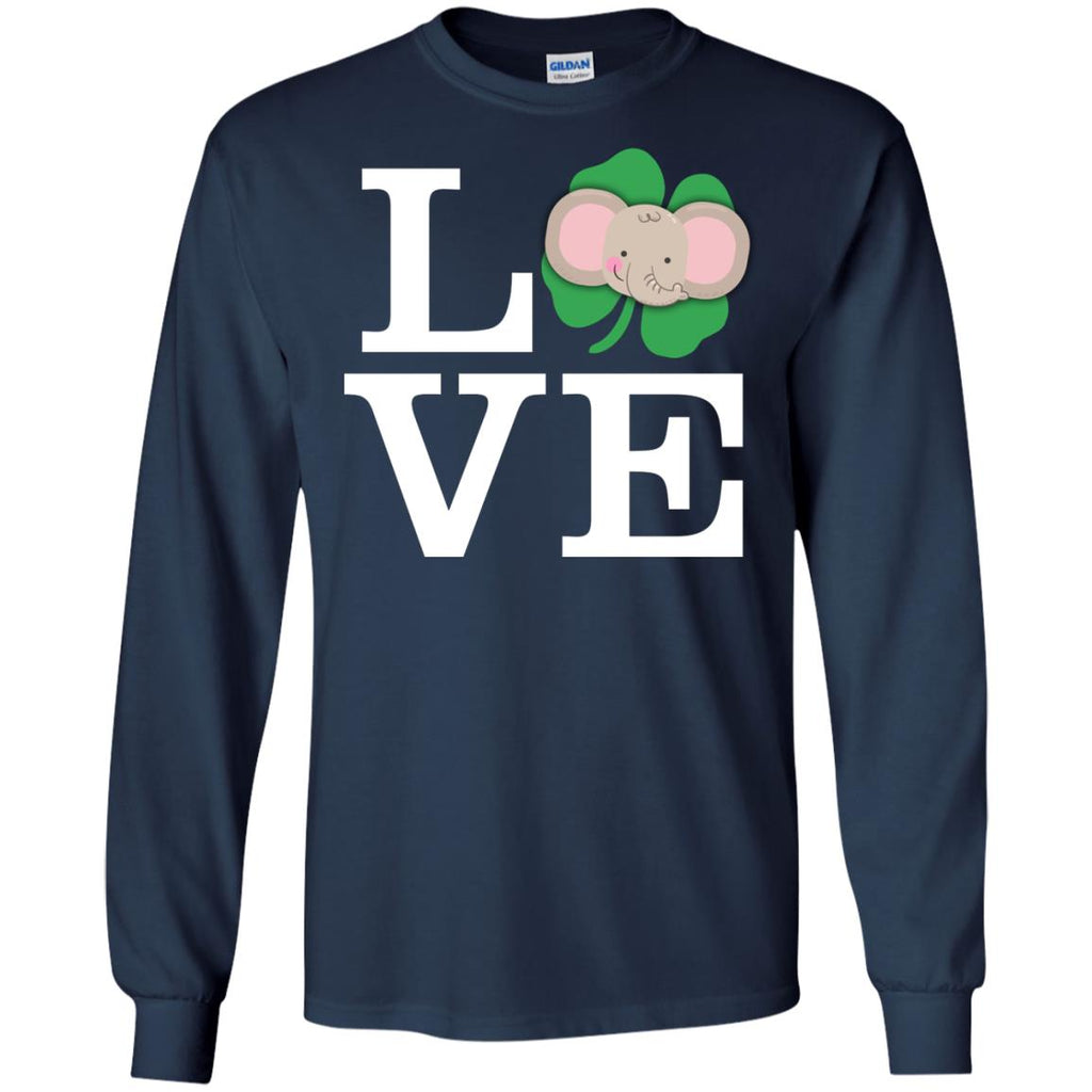 Funny Elephant Shirt Love Animals Gift