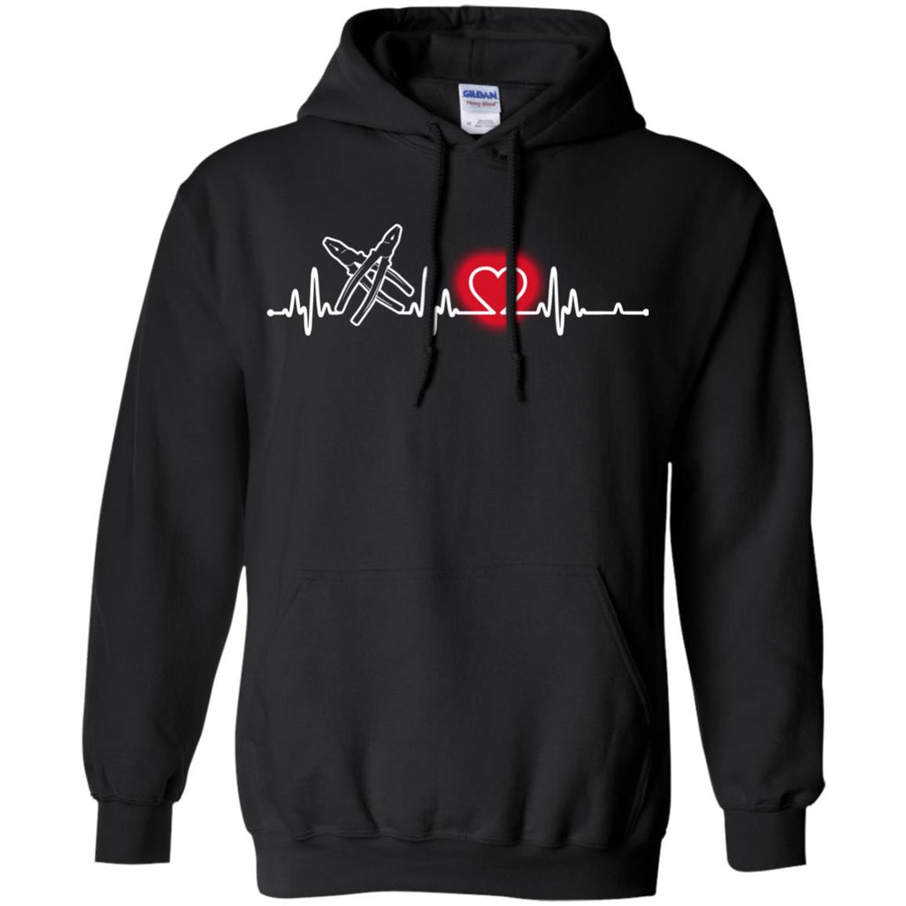 Heart Beat Red Electrician Tshirt For Lover