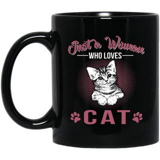 Just A Women Who Loves Cat Mugs