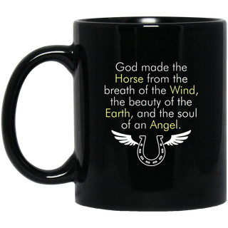 God Made The Horse Mugs