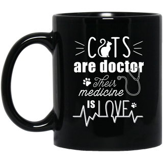 Nice Cat Mugs - Cat Are Doctors, is cool gift for your friends