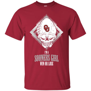 Oklahoma Sooners Girl Win Or Lose Tee Shirt Halloween Gift