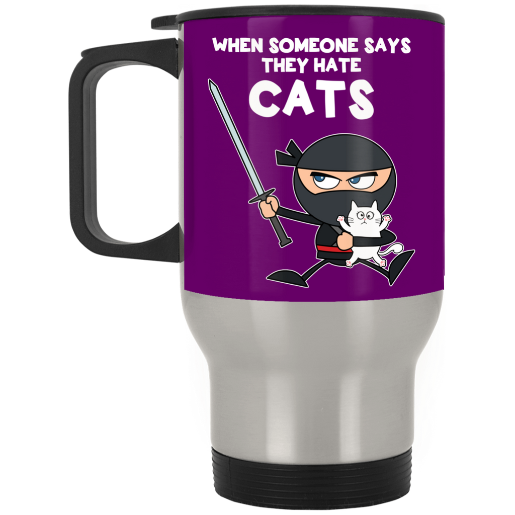 Nice Cat Mugs - When Someone Says They Hate Cats, is cool gift