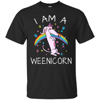 I Am A Weeniecorn Tee Shirt For Unicorn Lover With Dachshund Tshirt