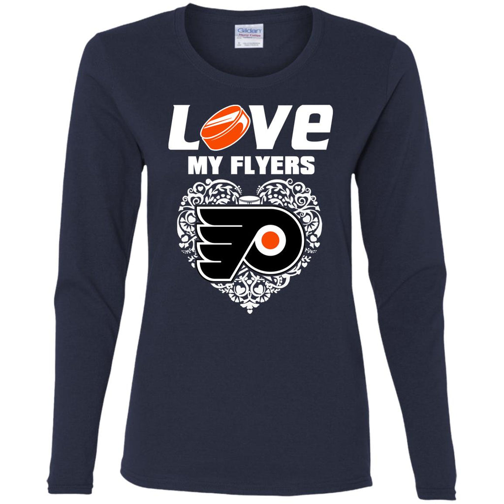 I Love My Teams Philadelphia Flyers T Shirt