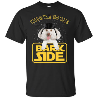 Poodle Welcome To The Bark Side Poo Dog Tshirt