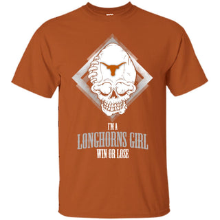 Texas Longhorns Girl Win Or Lose Tee Shirt Halloween Gift