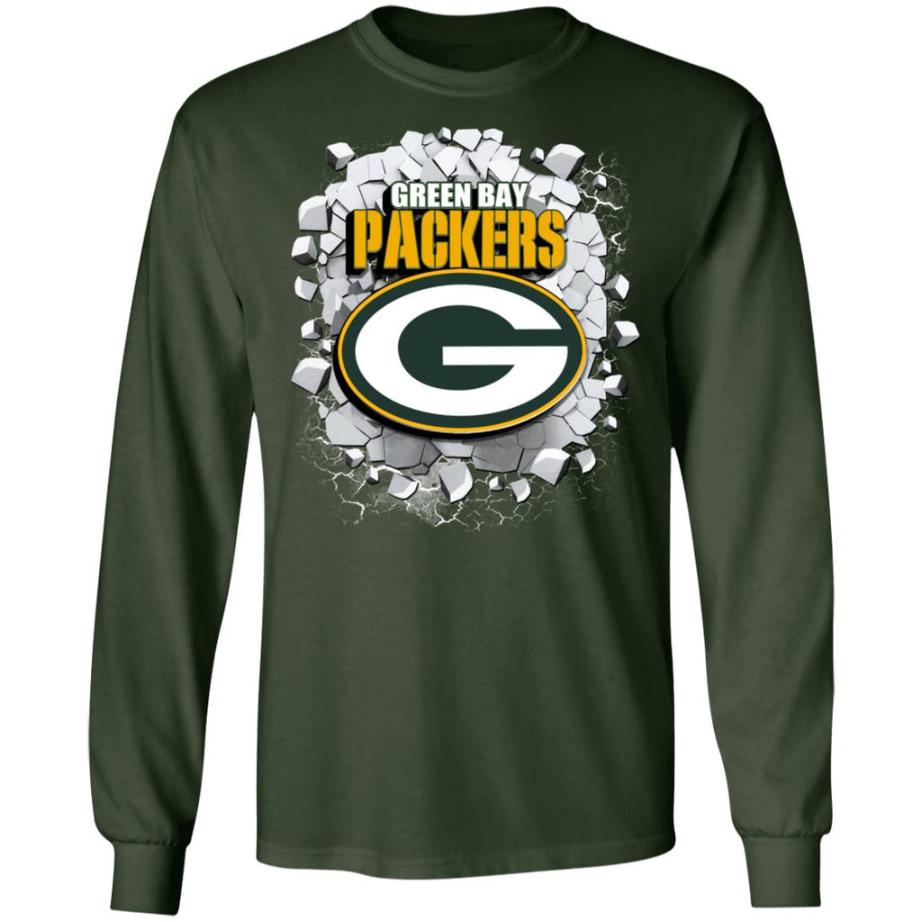 Amazing Earthquake Art Green Bay Packers T Shirt