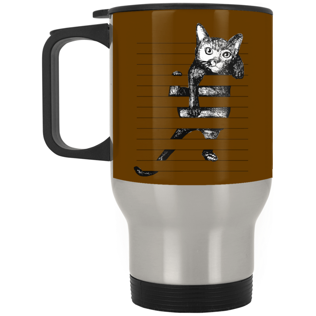 Nice Cat Black Mugs - Cat Hanging, is cool gift for your friends