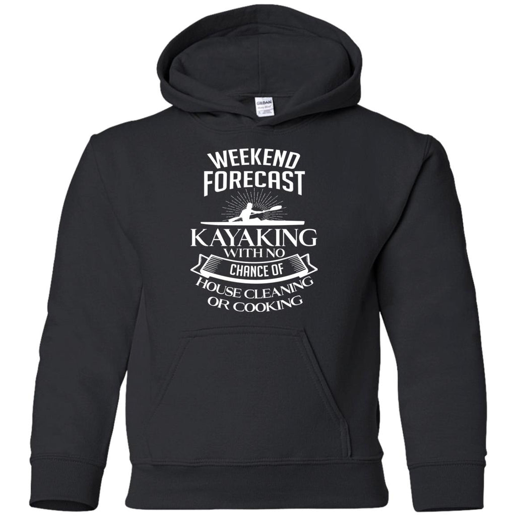Black Weekend Forecast Kayaking With No Chance Of Def Shirt