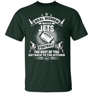 Real Women Watch New York Jets Gift T Shirt