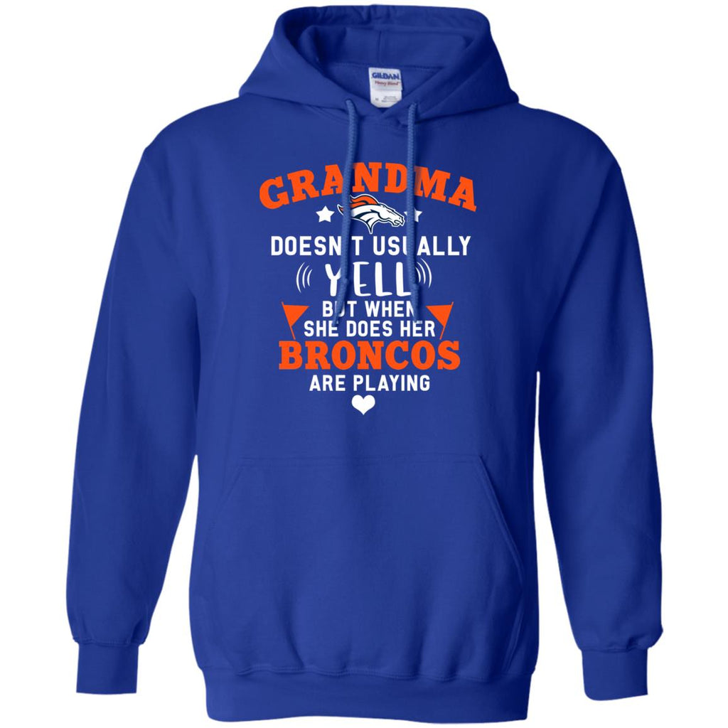 Cool But Different When She Does Her Denver Broncos Are Playing T Shirt
