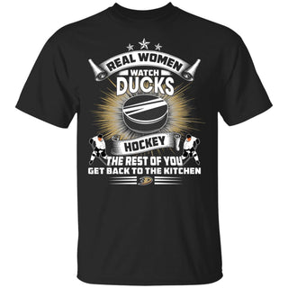 Real Women Watch Anaheim Ducks Gift T Shirt