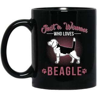 Just A Women Who Loves Beagle Mugs