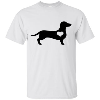 Your Heart And My Heart Dachshund T Shirt