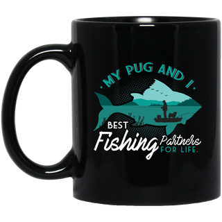 Pug Mug - Best Fishing Partners For Life