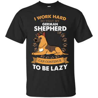 My German Shepherd Lazy