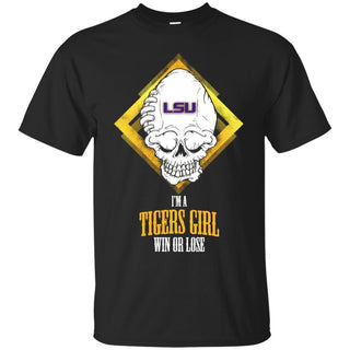 LSU Tigers Girl Win Or Lose Tee Shirt Halloween Gift