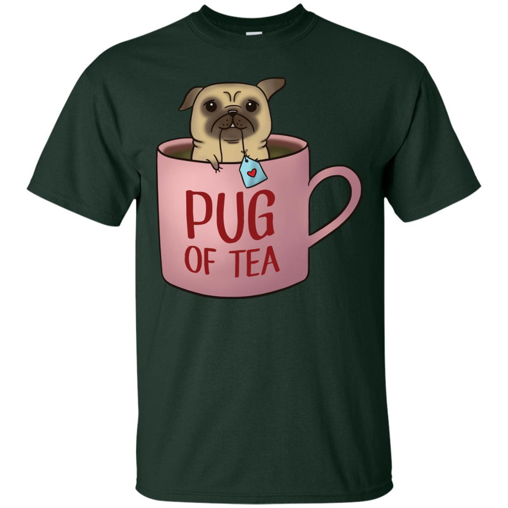 Funny Pug Of Tea Pug Tshirt For Puppy Lover
