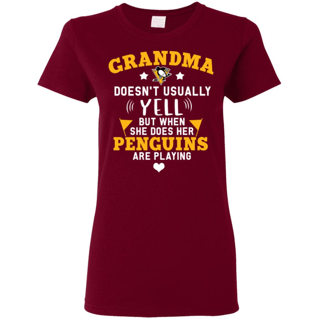 Cool But Different When She Does Her Pittsburgh Penguins Are Playing T Shirts