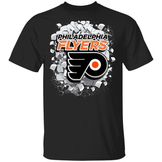 Amazing Earthquake Art Philadelphia Flyers T Shirt