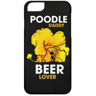 Poodle Daddy Beer Lover Phone Cases