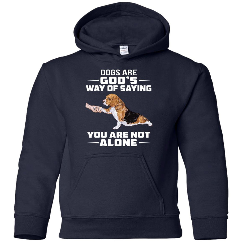 Dogs Are God's Way Of Saying Beagle Tee Shirt