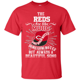 The Cincinnati Reds Are Like Music Tshirt For Fan