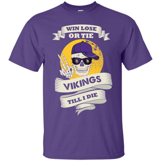 Cute Skull Say Hi Minnesota Vikings Tshirt For Fans
