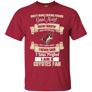 I Am An Arizona Coyotes Fan Tshirt For Lovers