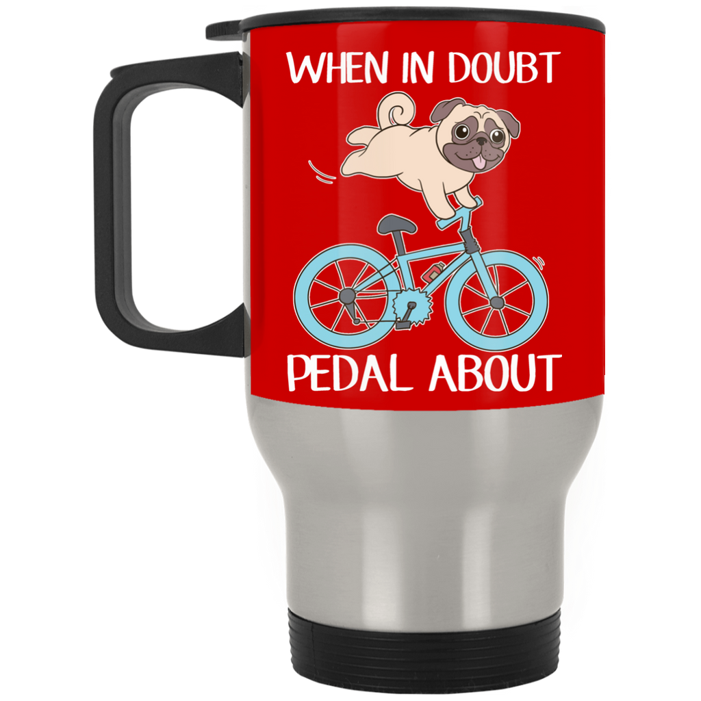 Pug Cycling Mug For Lovers