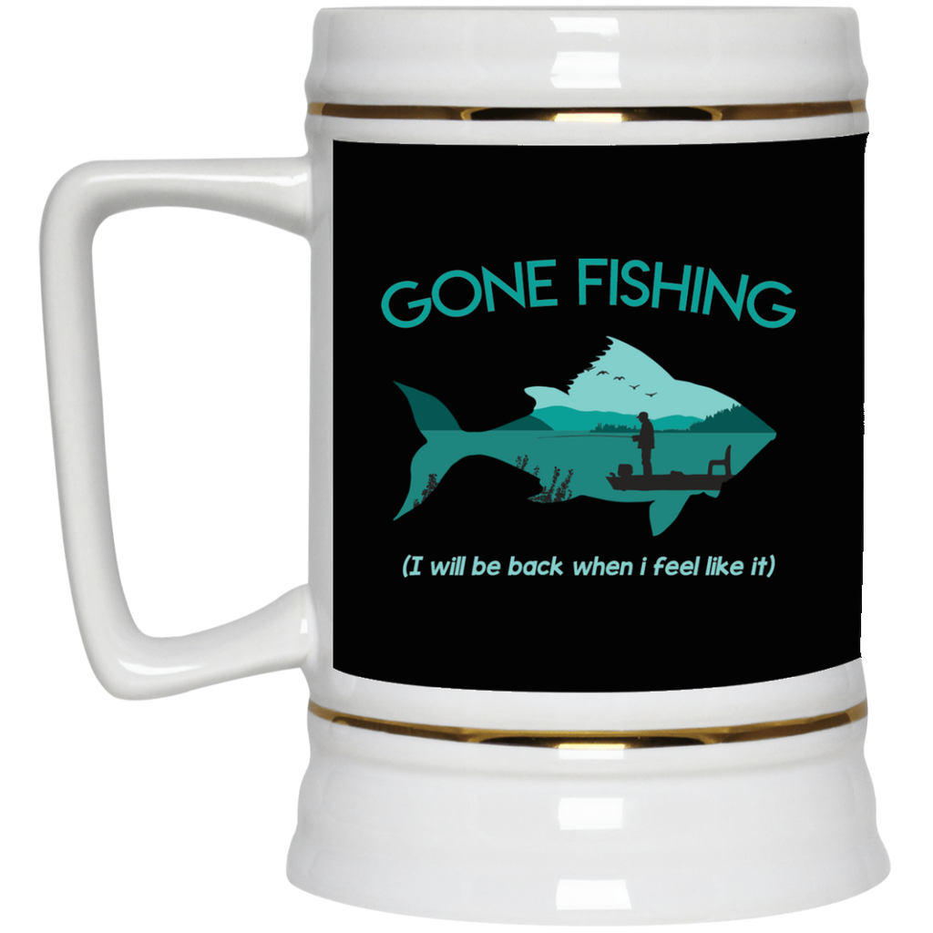 Gone Fishing Mugs