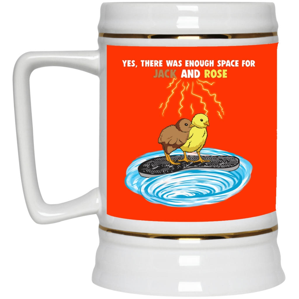 There Was Enough Space Chicken Mugs