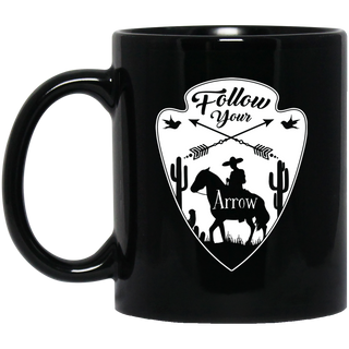 Nice Horse Mugs - Follow Your Arrow, is a cool gift for friends