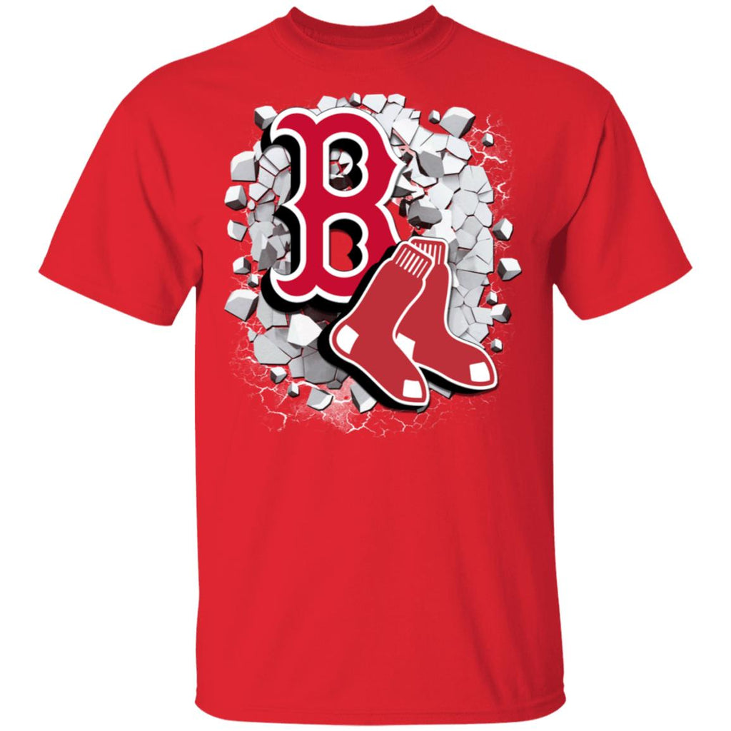 Amazing Earthquake Art Boston Red Sox T Shirt
