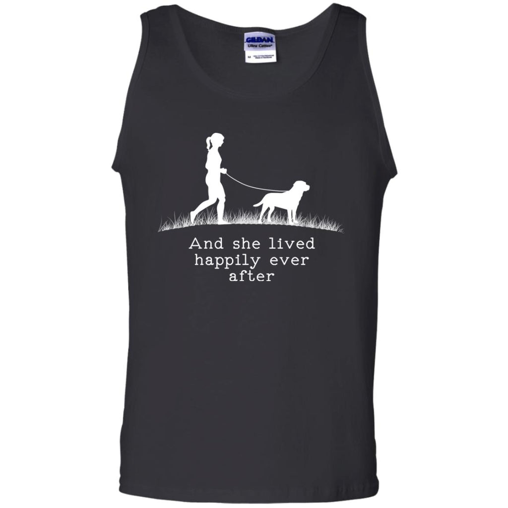 Labrador Tshirt And She Lived Happily Ever After For Labra Dog Lover