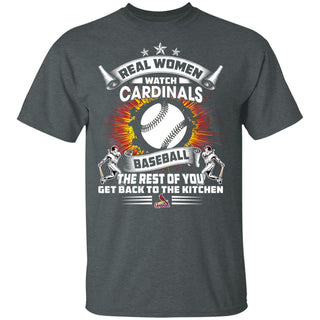Real Women Watch St. Louis Cardinals Gift T Shirt